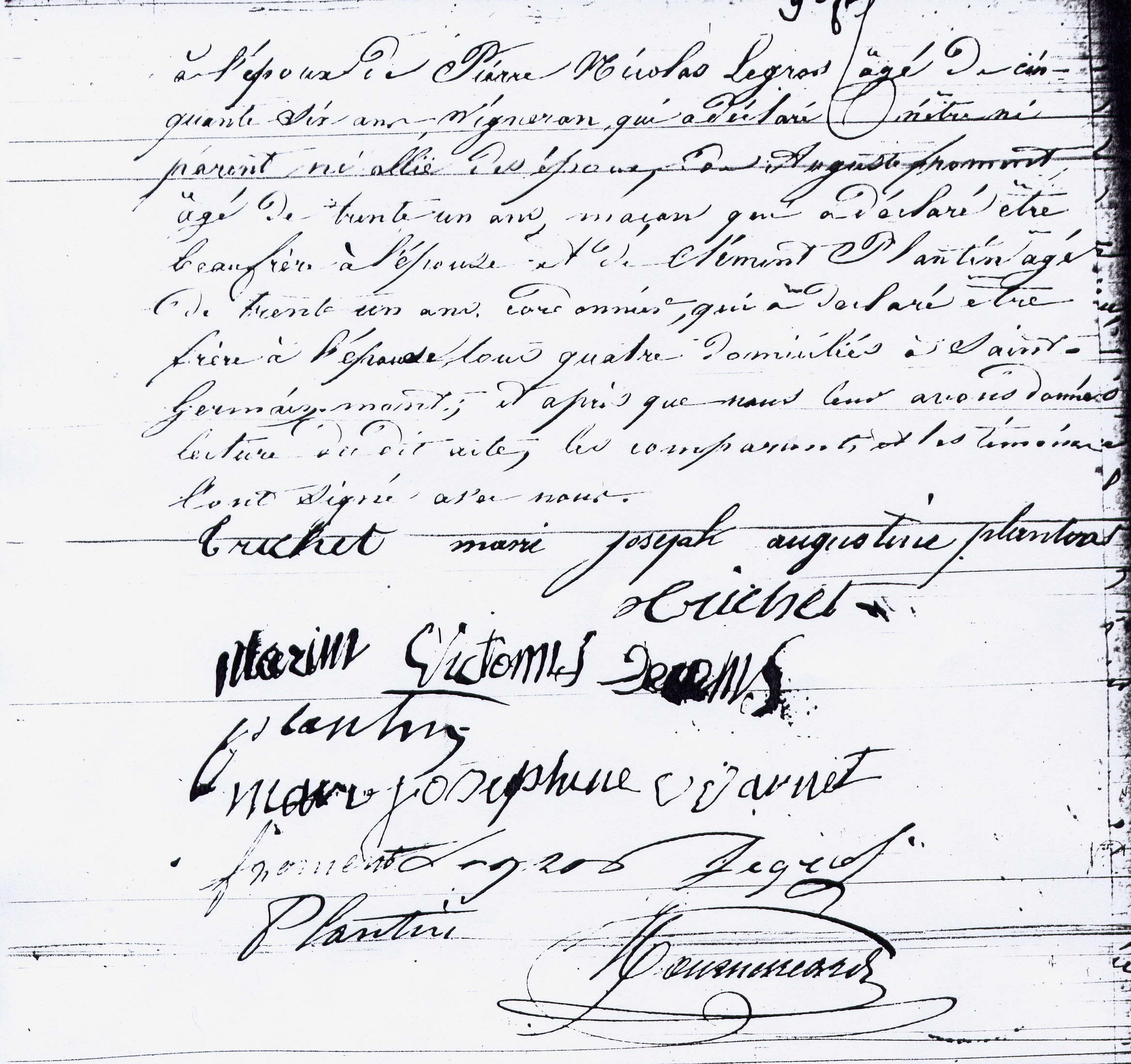 Mariage Trichet Xavier et Plantin Marie Josephe Augustine 3.jpg